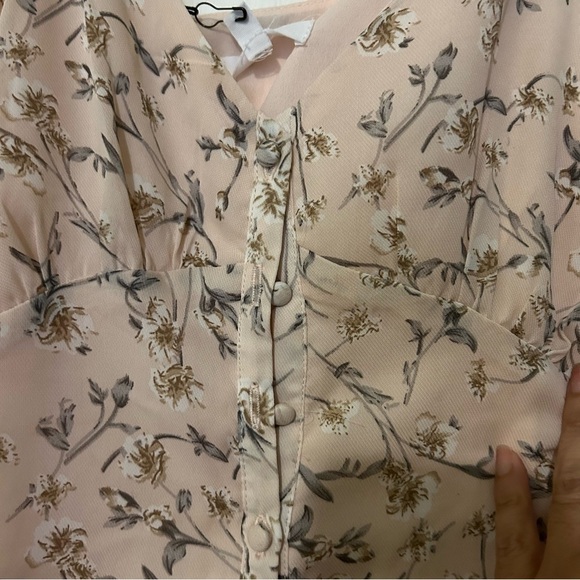 Lucca Floral Spaghetti Strap Dress midi - Picture 12 of 13